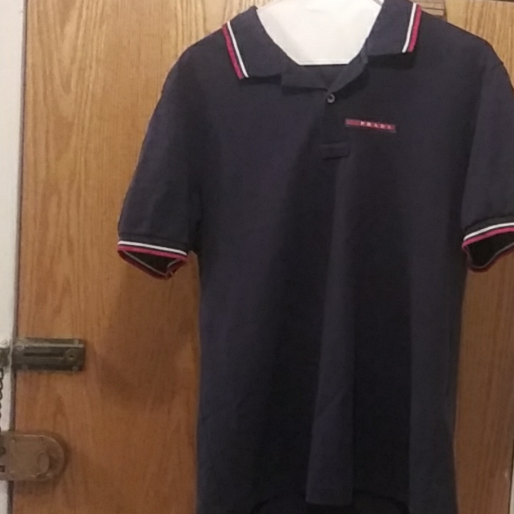 Men prada polo shirt